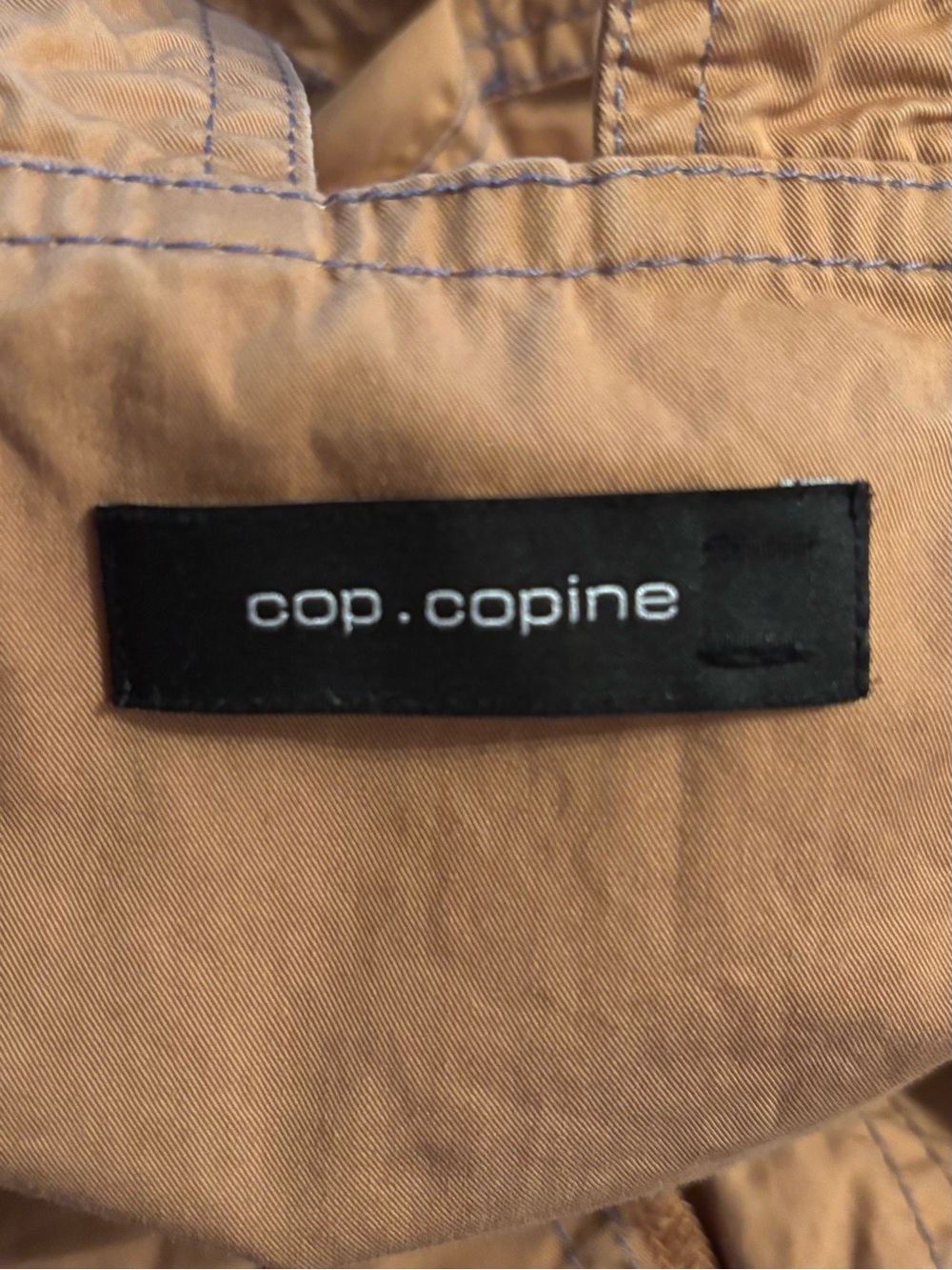 Cop Copine Y2K Paper Brown Utility Overalls - Picture 6 of 6